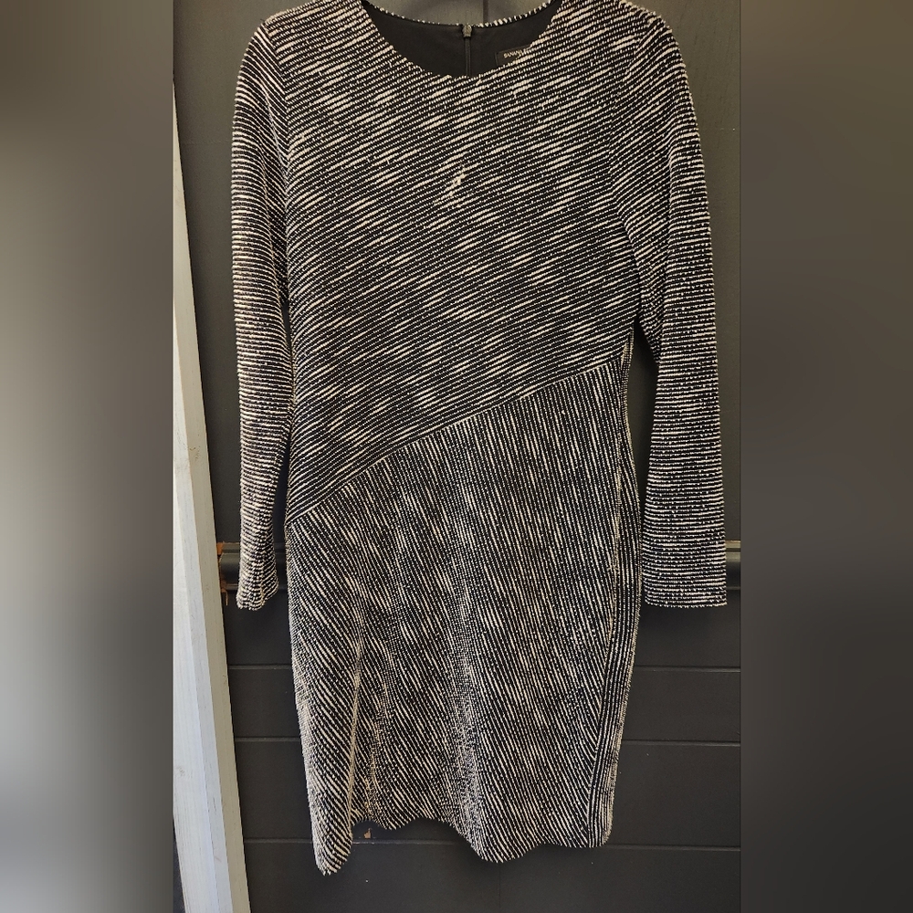 Banana Republic Long Sleeve Textured Dress
